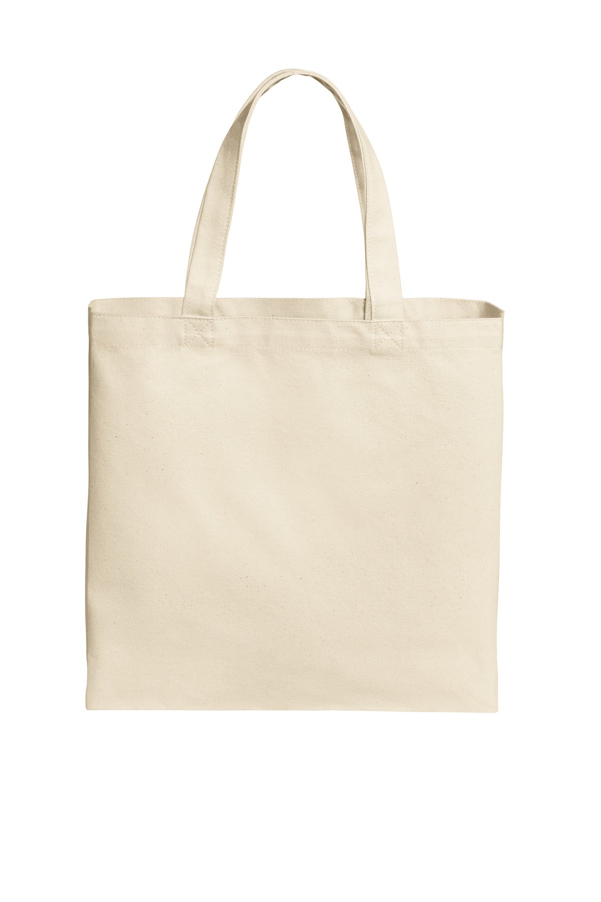 Port Authority Cotton Canvas Tote BG424 - Natural