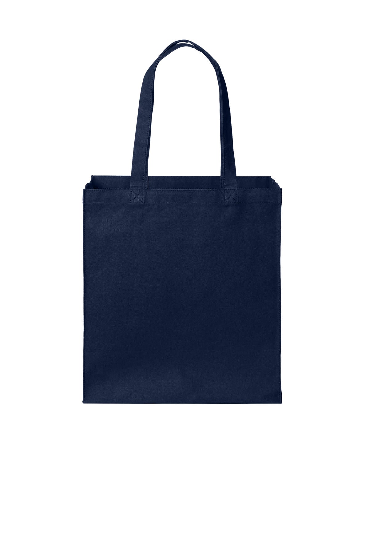 Port Authority Cotton Canvas Over-the-Shoulder Tote BG426 - River Blue Navy