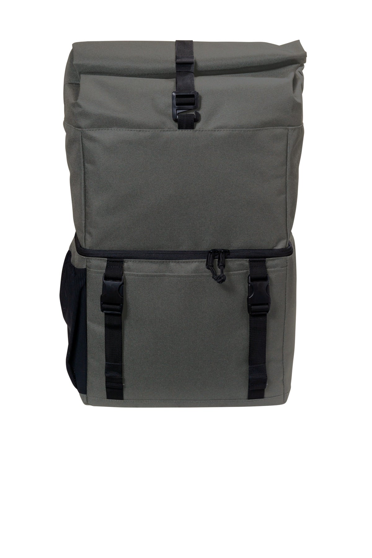 Port Authority 18-Can Backpack Cooler BG501 - Dark Charcoal/ Black