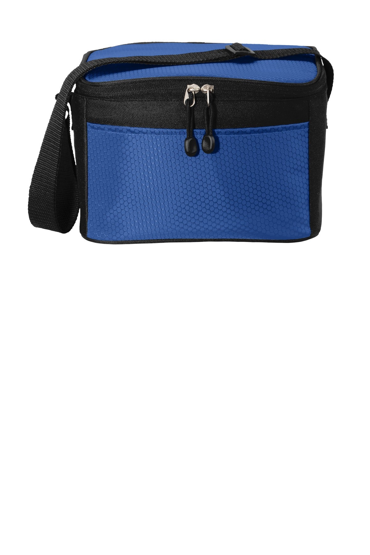 Port Authority 6-Can Cube Cooler. BG512 - Twilight Blue/ Black