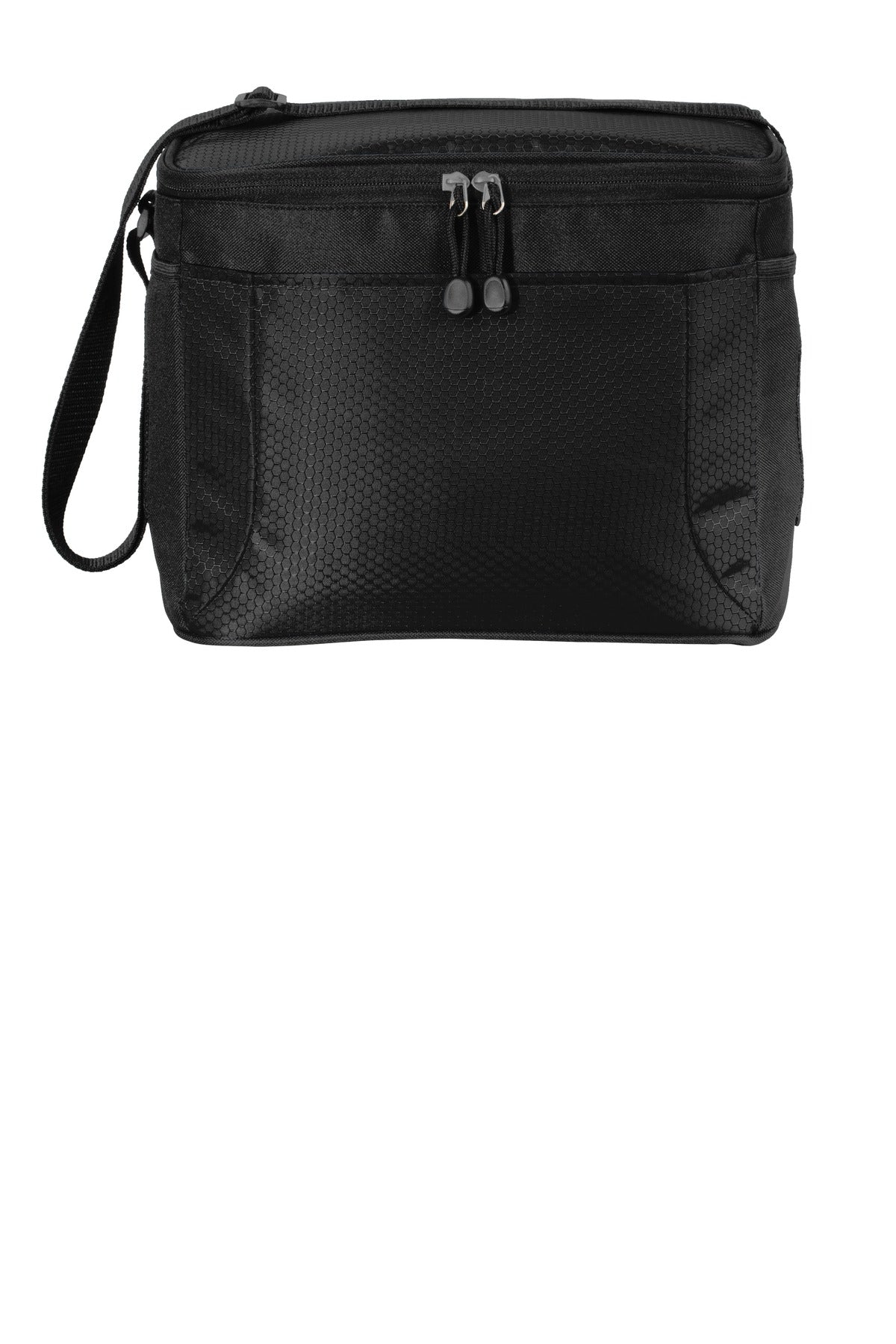 Port Authority 12-Can Cube Cooler. BG513 - Black/ Black