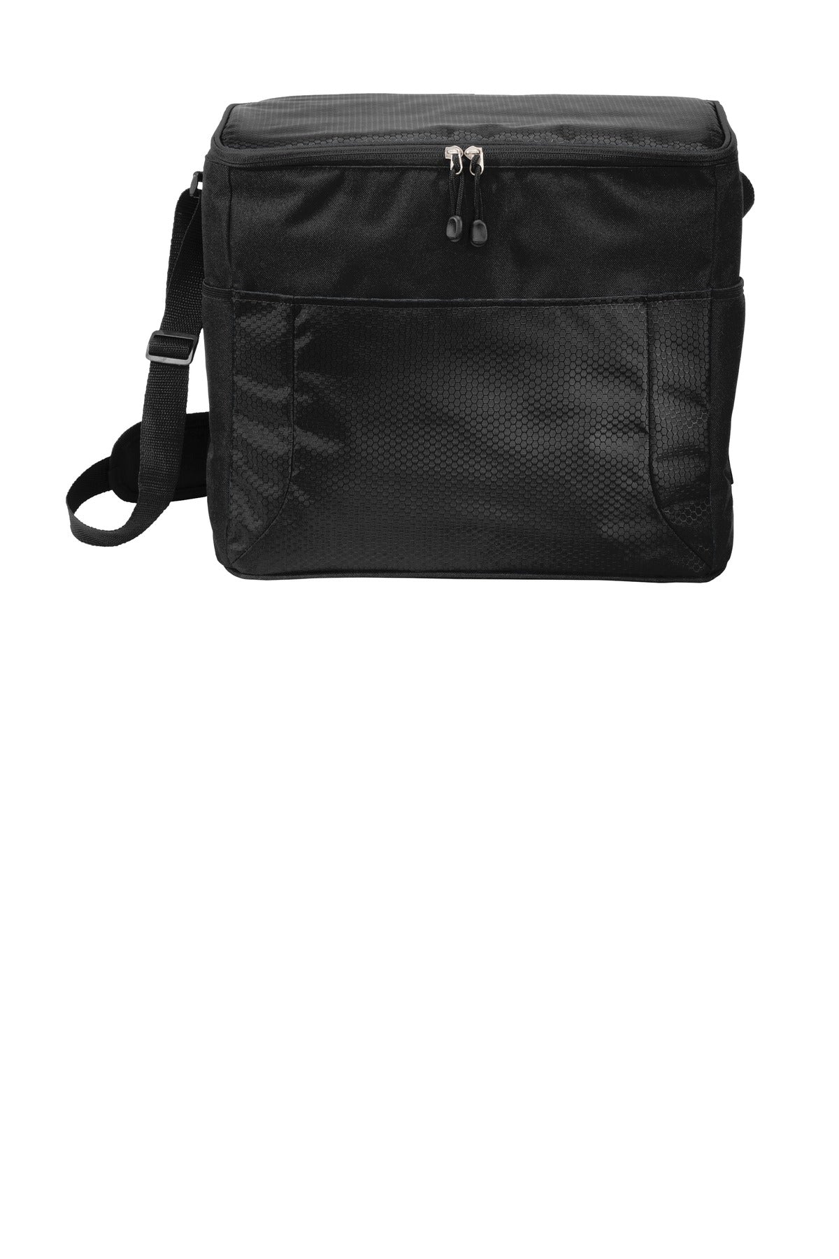 Port Authority 24-Can Cube Cooler. BG514 - Black/ Black