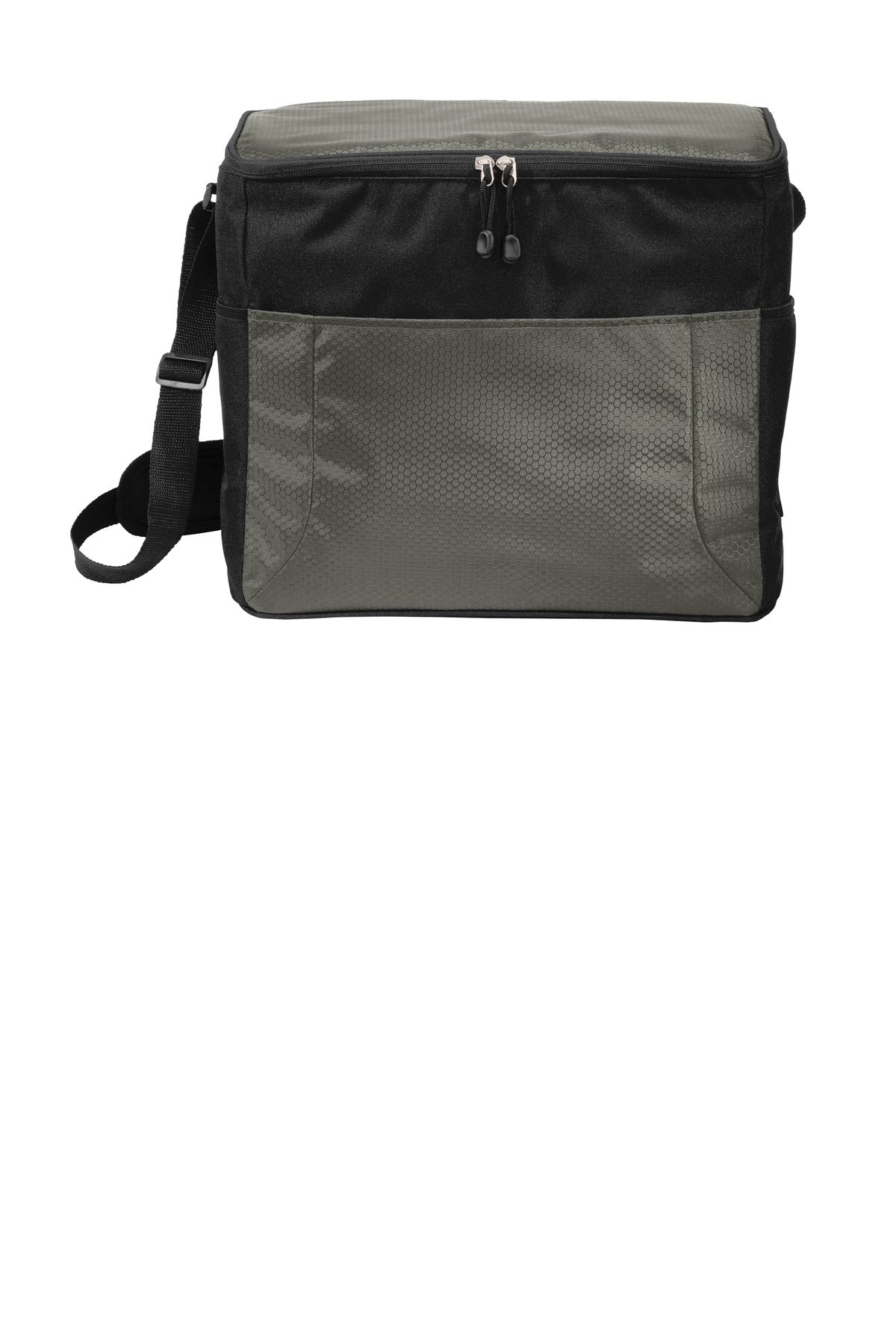 Port Authority 24-Can Cube Cooler. BG514 - Grey/ Black