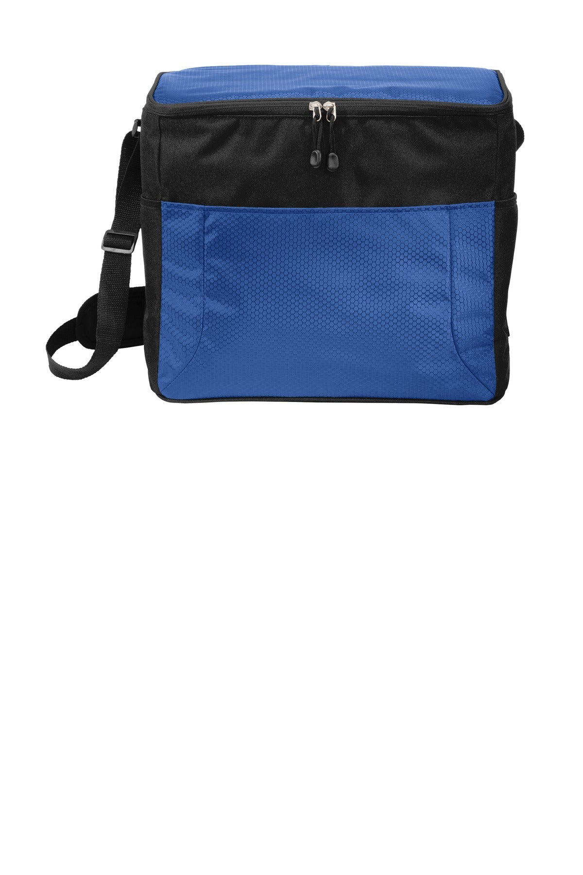 Port Authority 24-Can Cube Cooler. BG514 - Twilight Blue/ Black