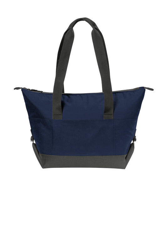 Port Authority 18-Can Collapsible Cooler BG516 - River Blue Navy/ Dark Charcoal