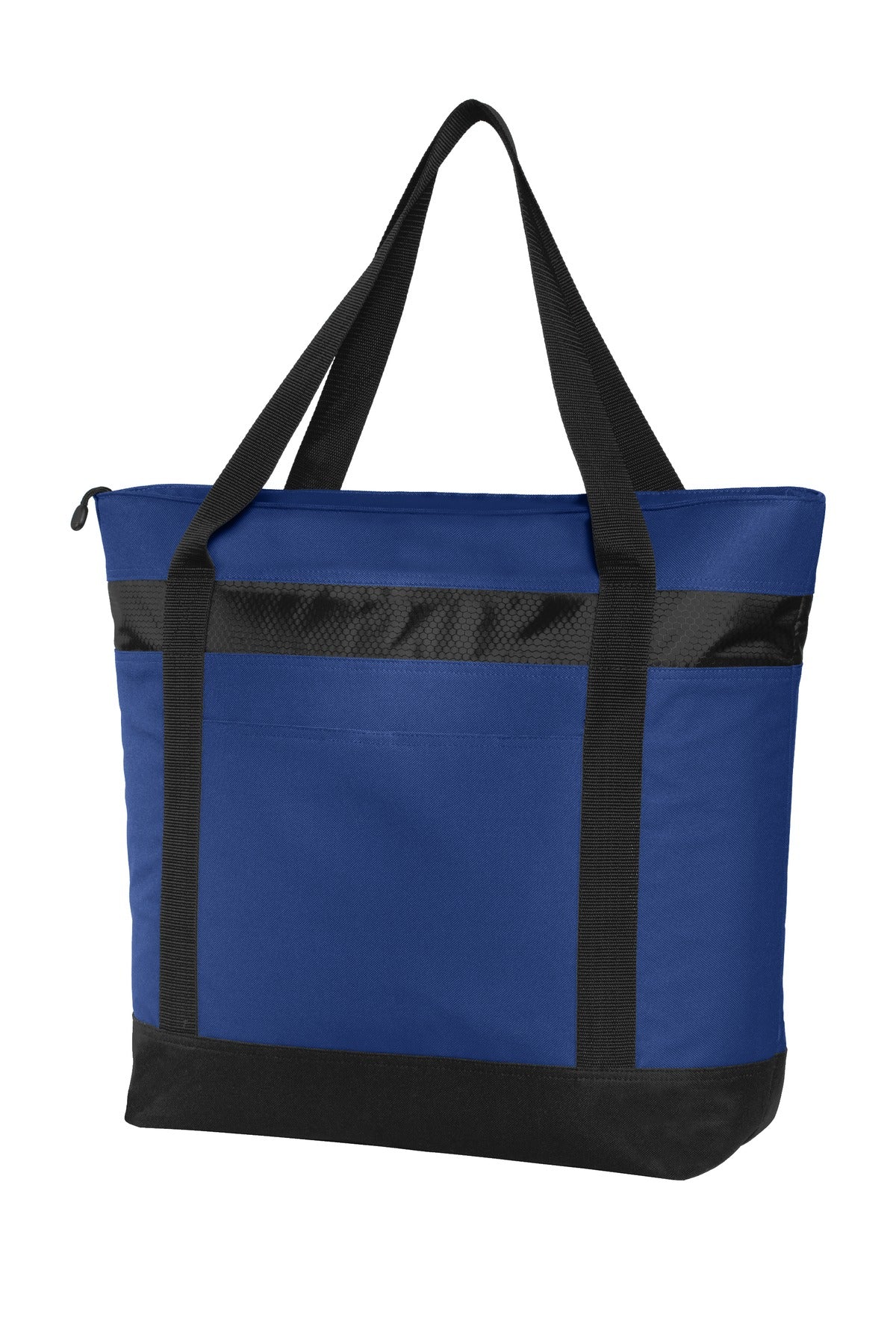 Port Authority Large Tote Cooler. BG527 - True Royal/ Black