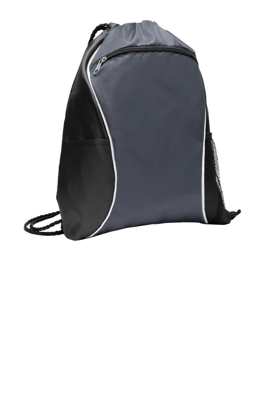 Port Authority Fast Break Cinch Pack. BG613 - Deep Smoke