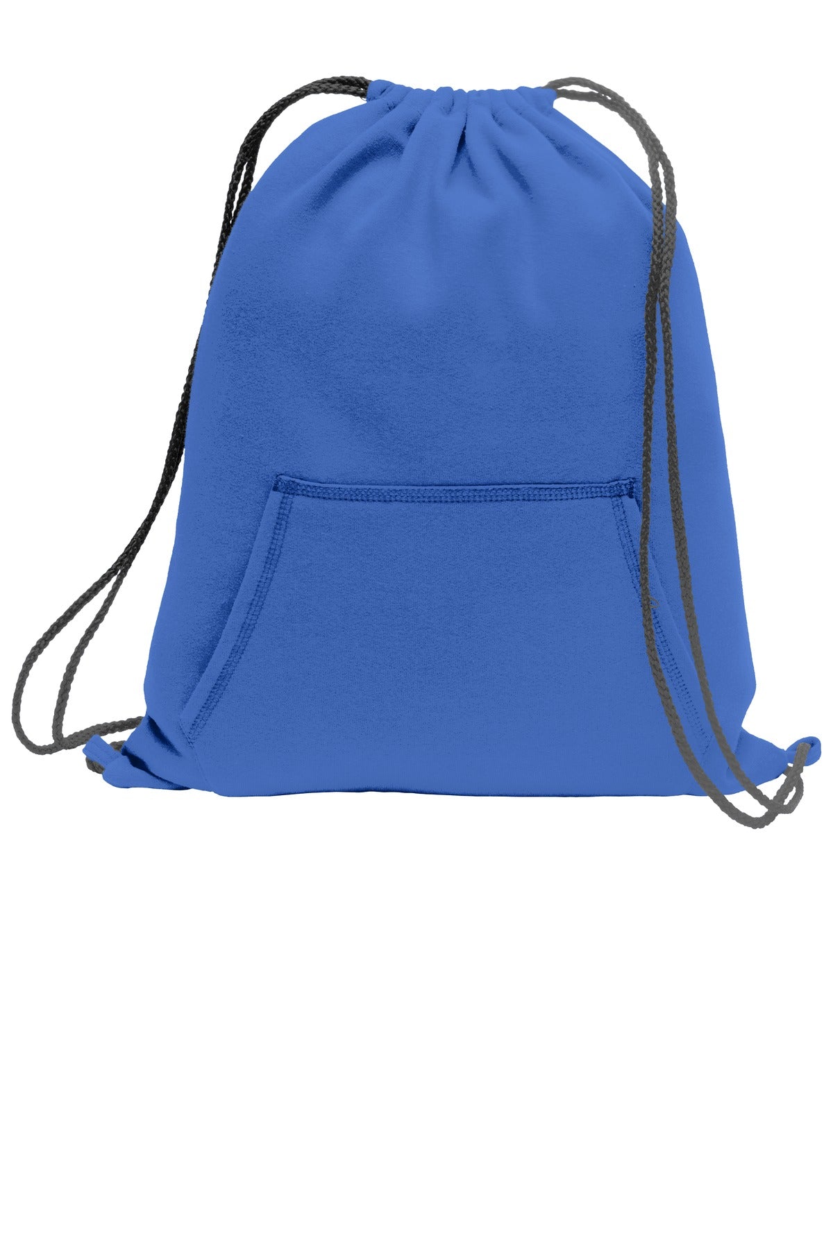 Port & Co Core Fleece Sweatshirt Cinch Pack. BG614 - Royal
