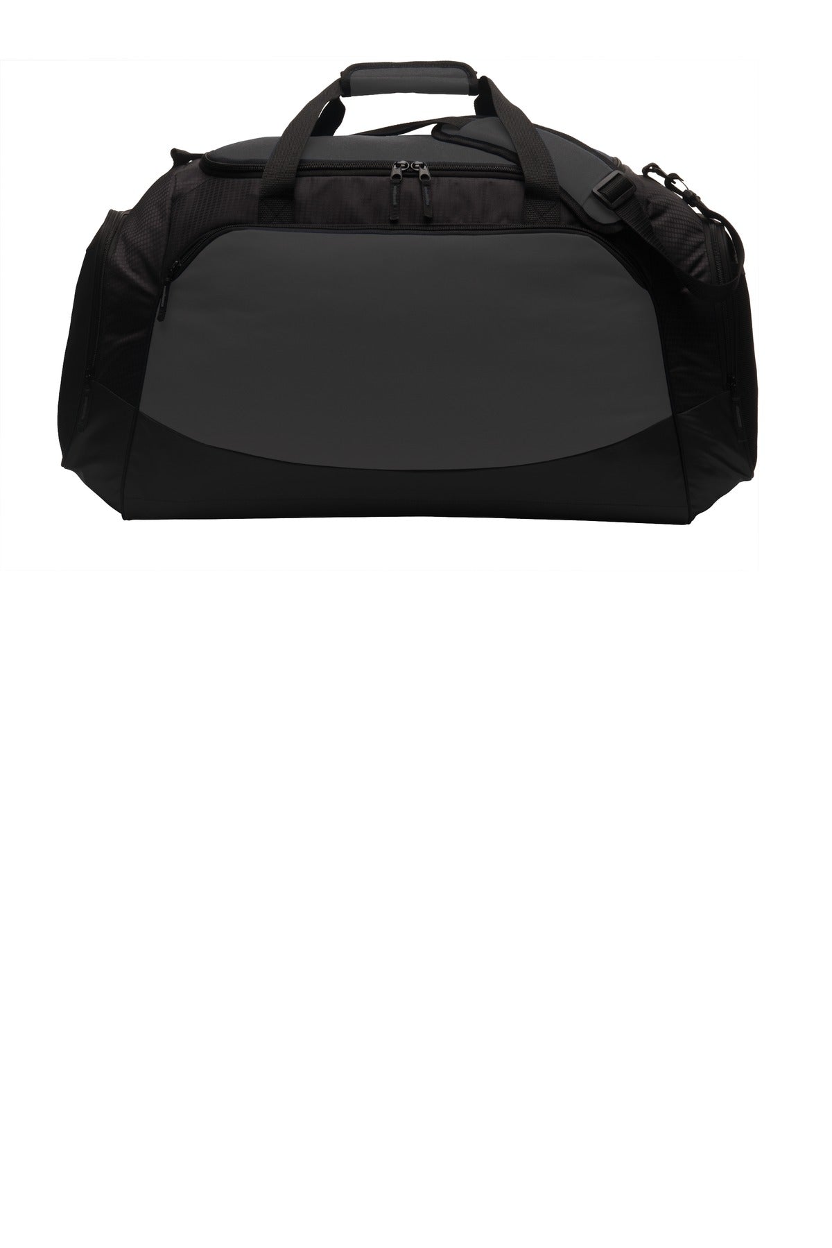 Port Authority Large Active Duffel. BG802 - Dark Charcoal/ Black