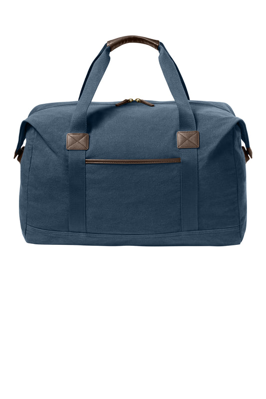 Port Authority Washed Canvas Duffel BG8030 - River Blue Navy