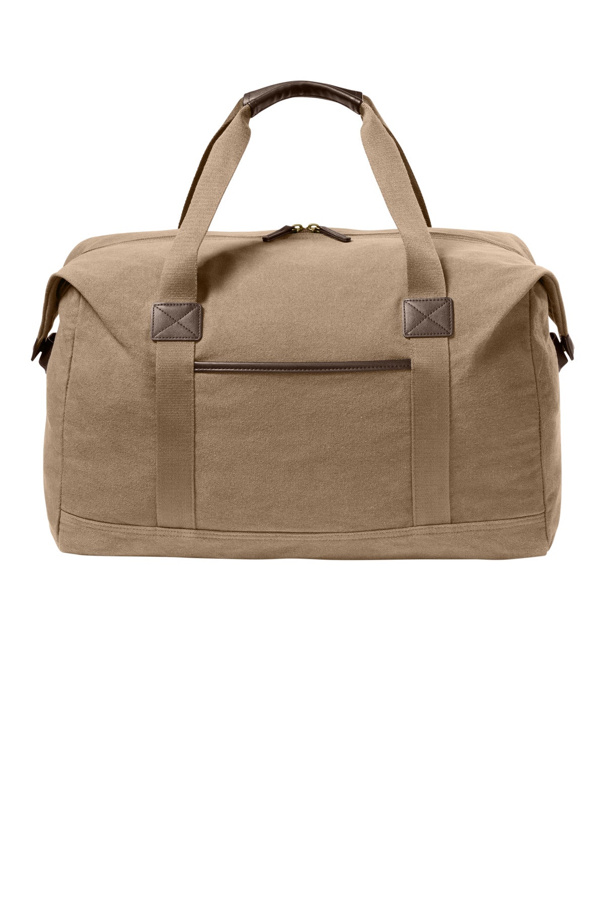 Port Authority Washed Canvas Duffel BG8030 - Woodland Brown