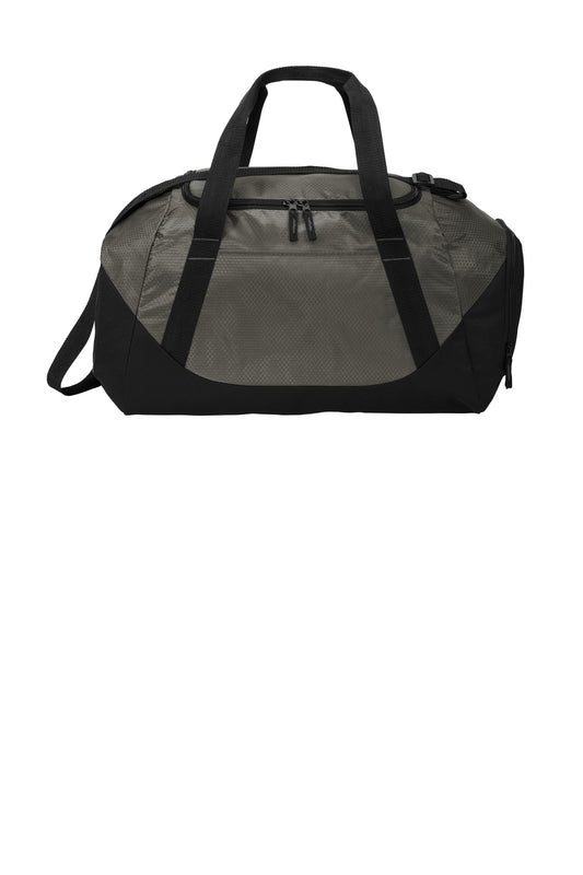 Port Authority  Team Duffel  BG804 - Grey/ Black