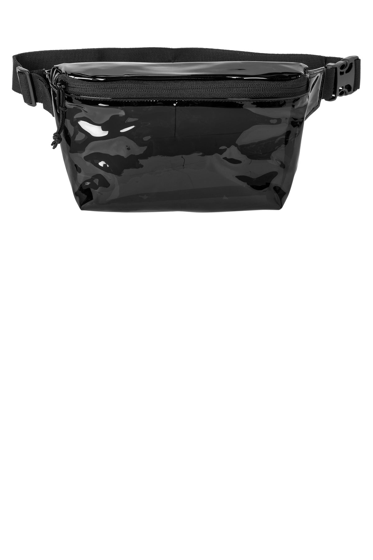Port Authority Clear Hip Pack BG930 - Black Smoke/ Black