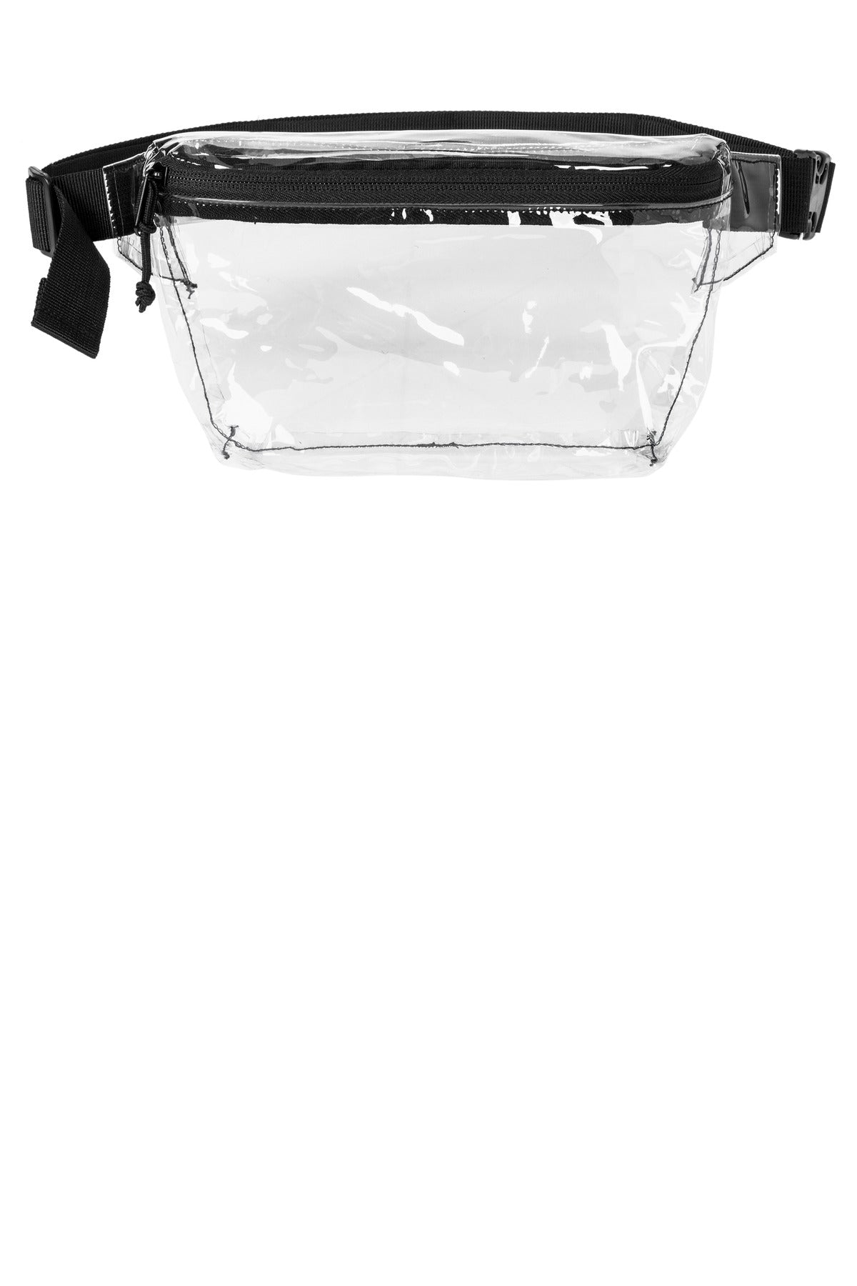 Port Authority Clear Hip Pack BG930 - Clear/ Black