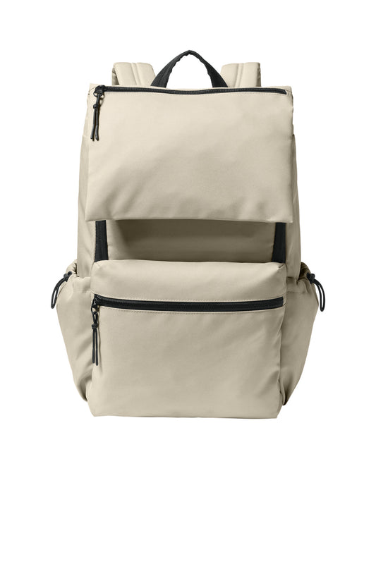 Port Authority Matte Oxford Backpack BG940 - Sahara