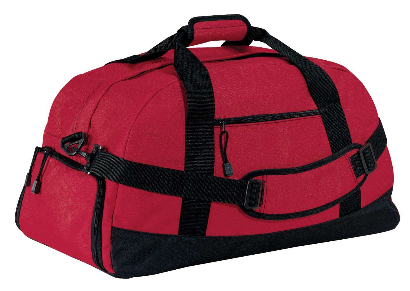 Port Authority - Basic Large Duffel.  BG980 - Red