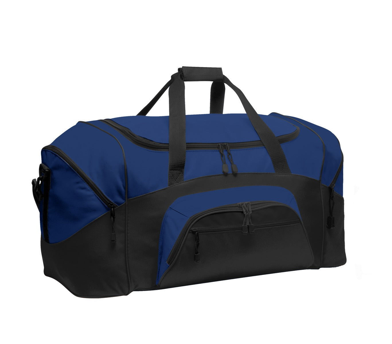 Port Authority - Standard Colorblock Sport Duffel.  BG99 - True Royal/ Black