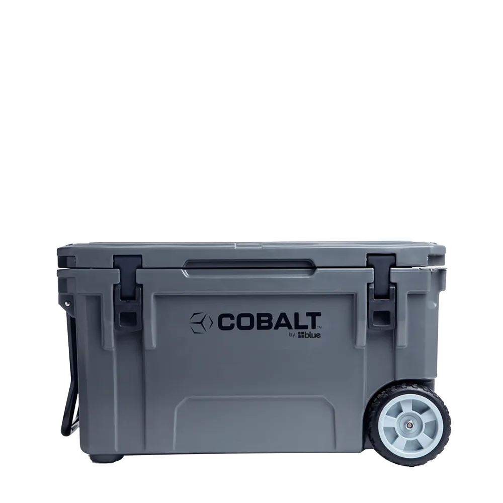 Blue Coolers 5 Day 55qt Cobalt Cooler with Wheels