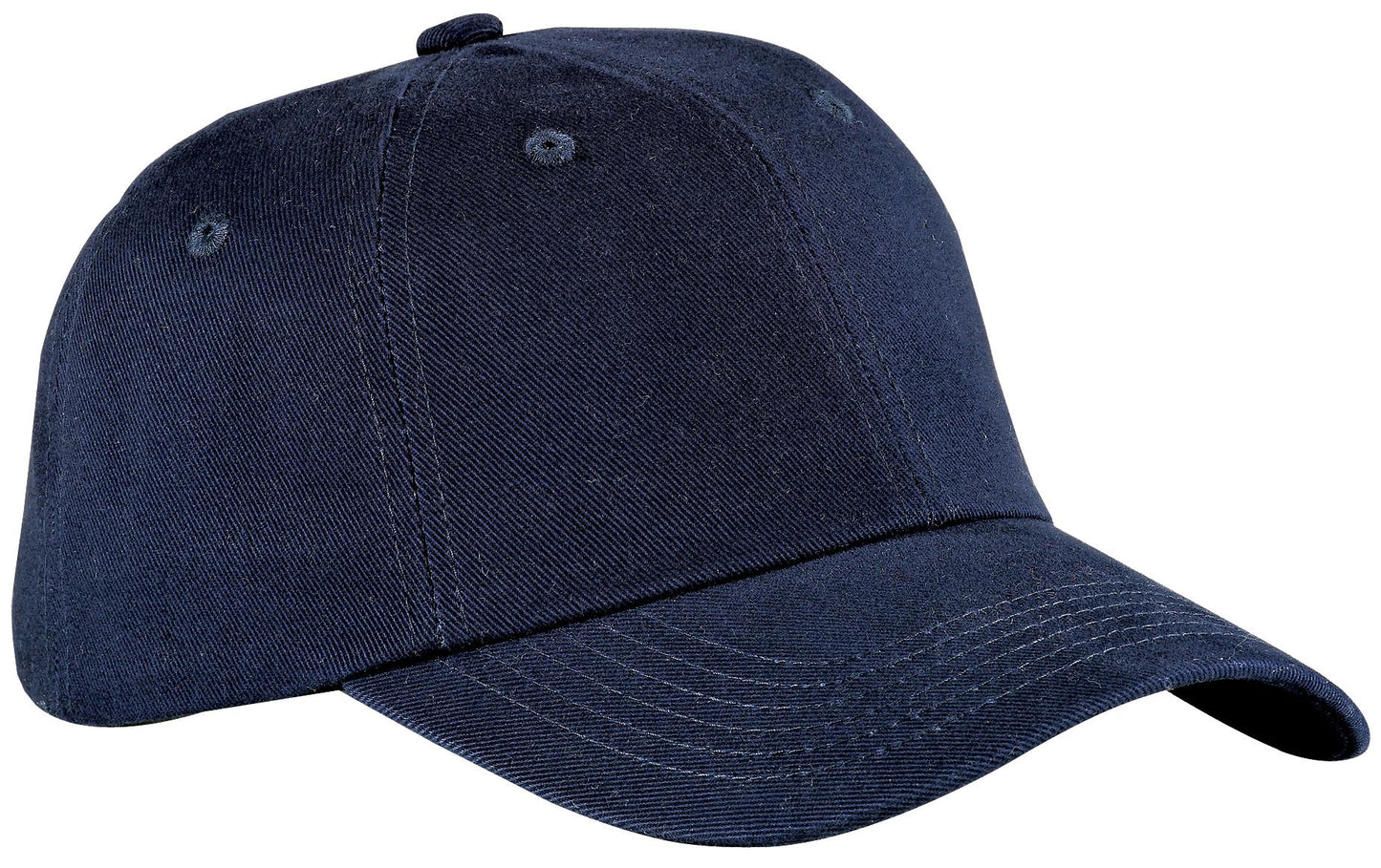 Port Authority Unstructured Brushed Twill Cap.  BTU - Navy