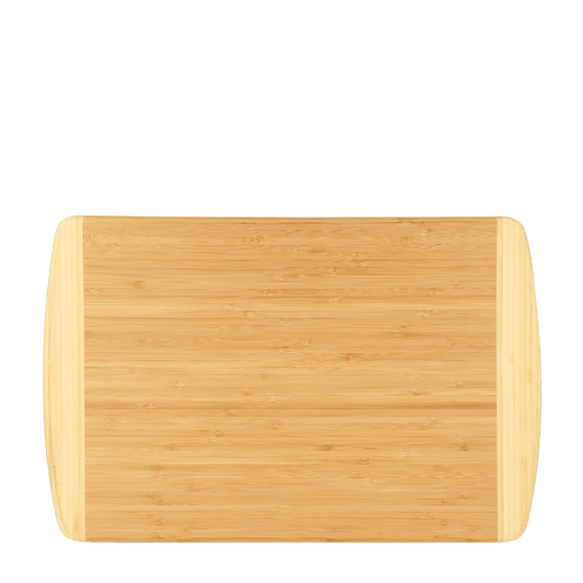 Unbranded 18 x 12 Two Tone Cutting Board - Bamboo