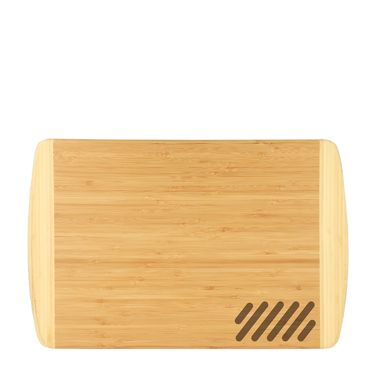 Unbranded 18 x 12 Two Tone Cutting Board - Bamboo