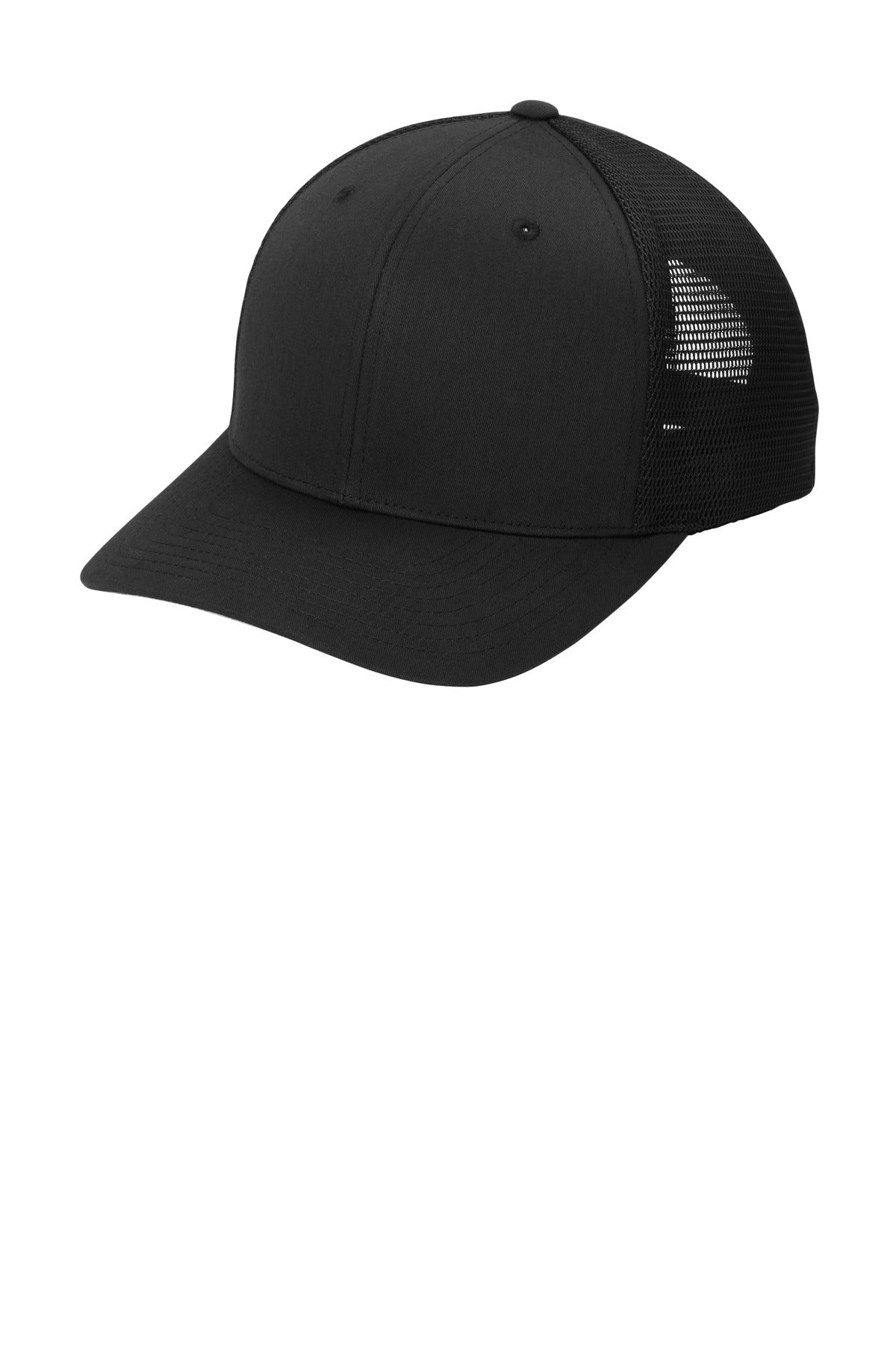 Port Authority Flexfit 110 Mesh Cap C110 - Black/ Black