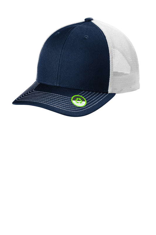 Port Authority Eco Snapback Trucker Cap C402ECO - True Navy/ White