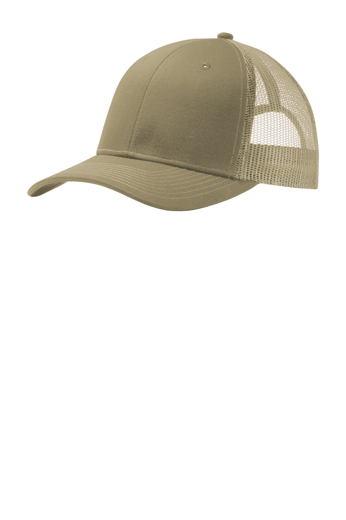 Port Authority Snapback Trucker Cap. C402 - Coyote Brown