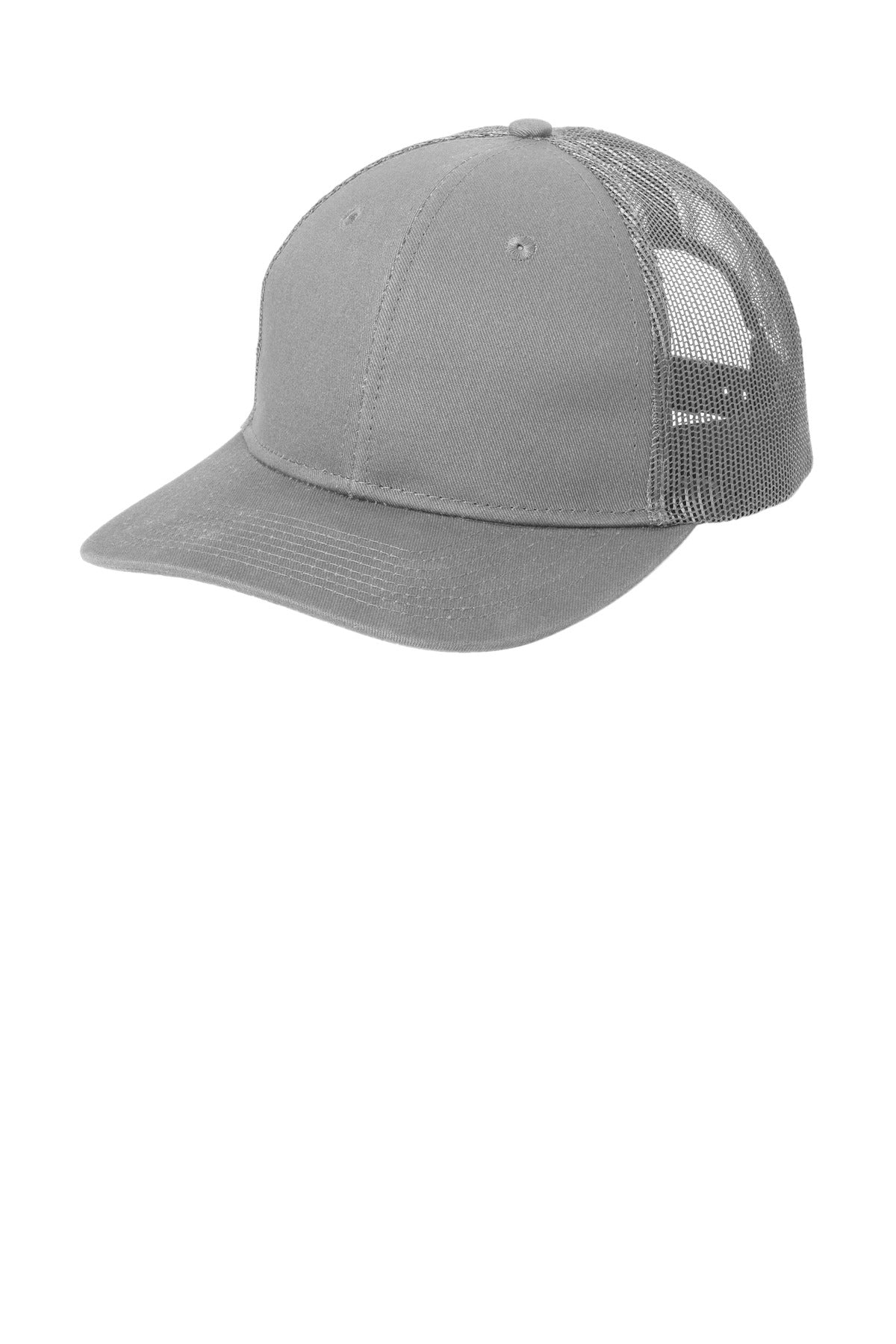 Port Authority Snapback Trucker Cap. C402 - Gusty Grey