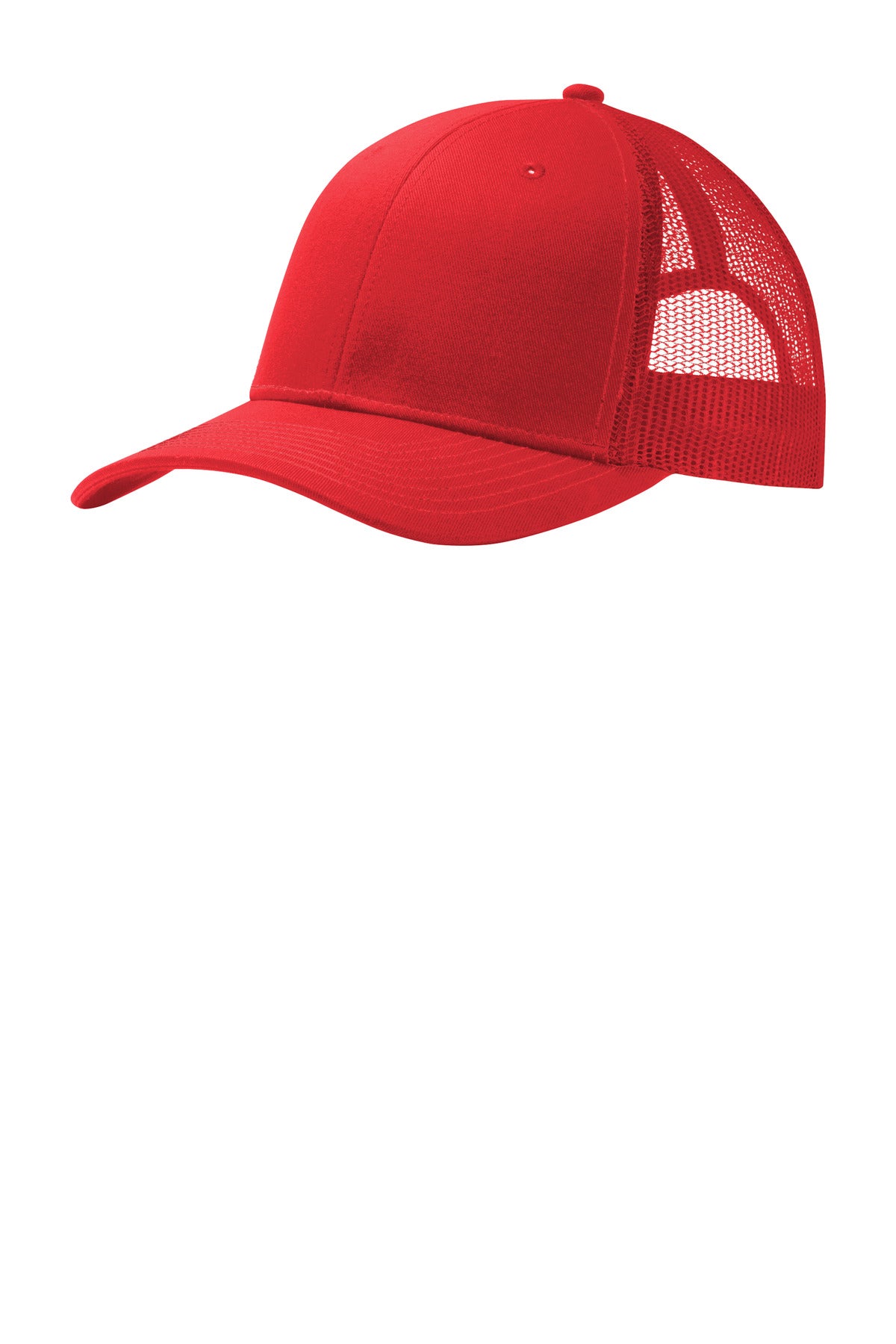 Port Authority Snapback Trucker Cap. C402 - True Red
