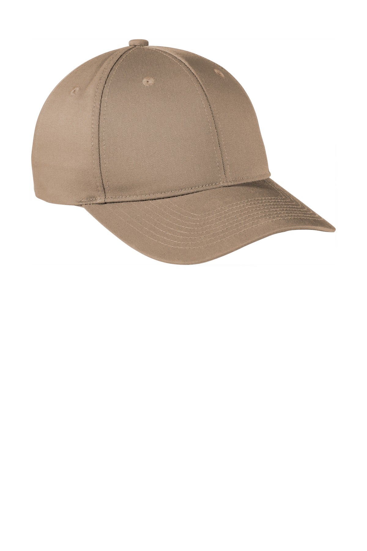 Port Authority  Snapback Fine Twill Cap  C801 - Khaki