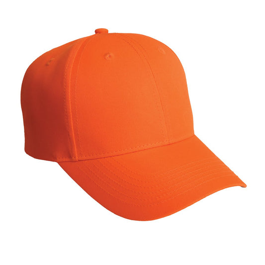 Port Authority Solid Enhanced Visibility Cap. C806 - Safety Orange
