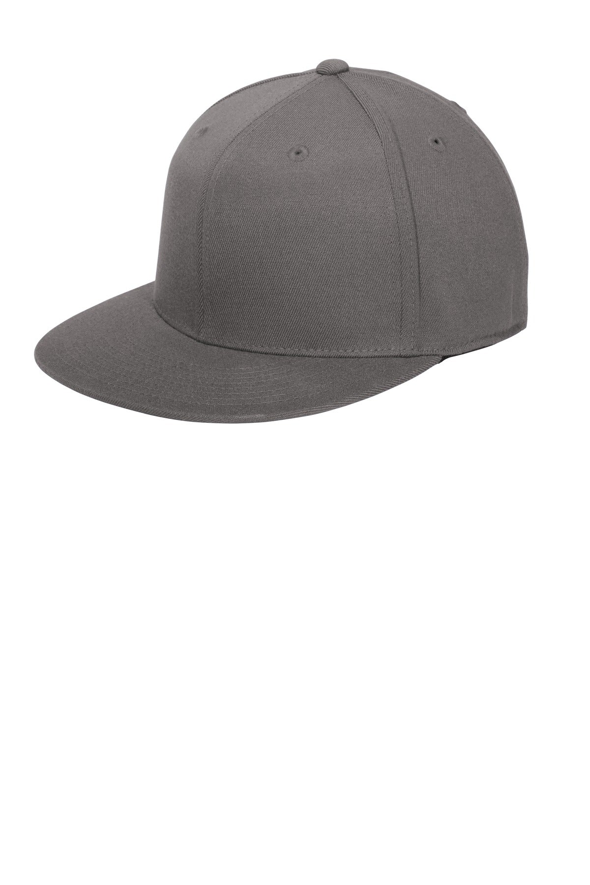 Port Authority Flexfit 210 Flat Bill Cap. C808 - Grey