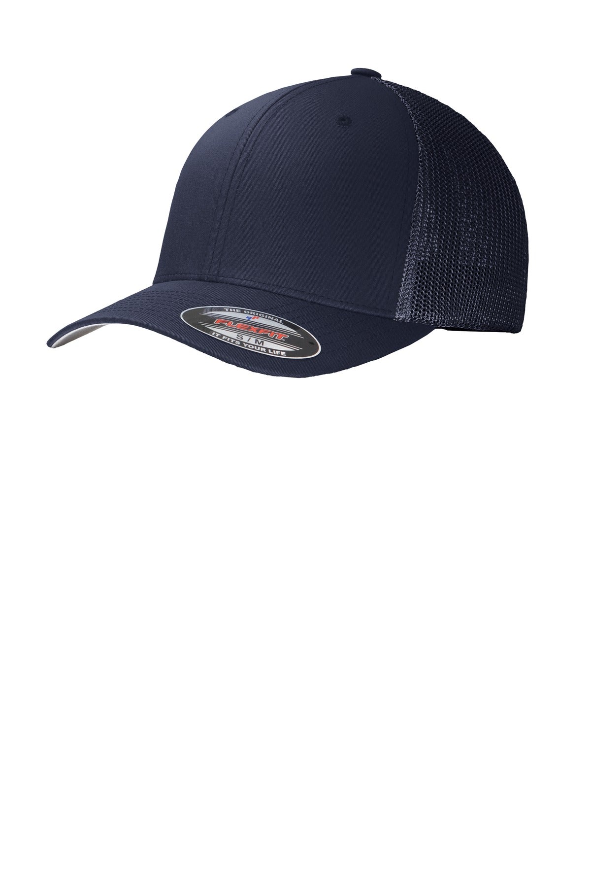 Port Authority Flexfit Mesh Back Cap. C812 - True Navy/ True Navy