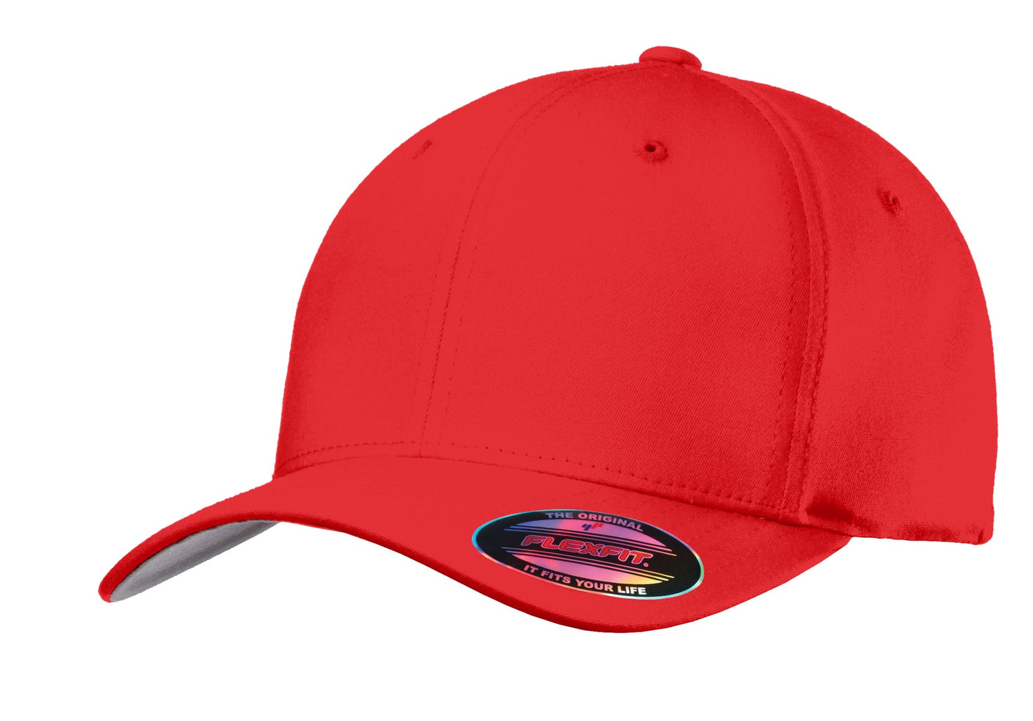 Port Authority Flexfit Cotton Twill Cap. C813 - True Red