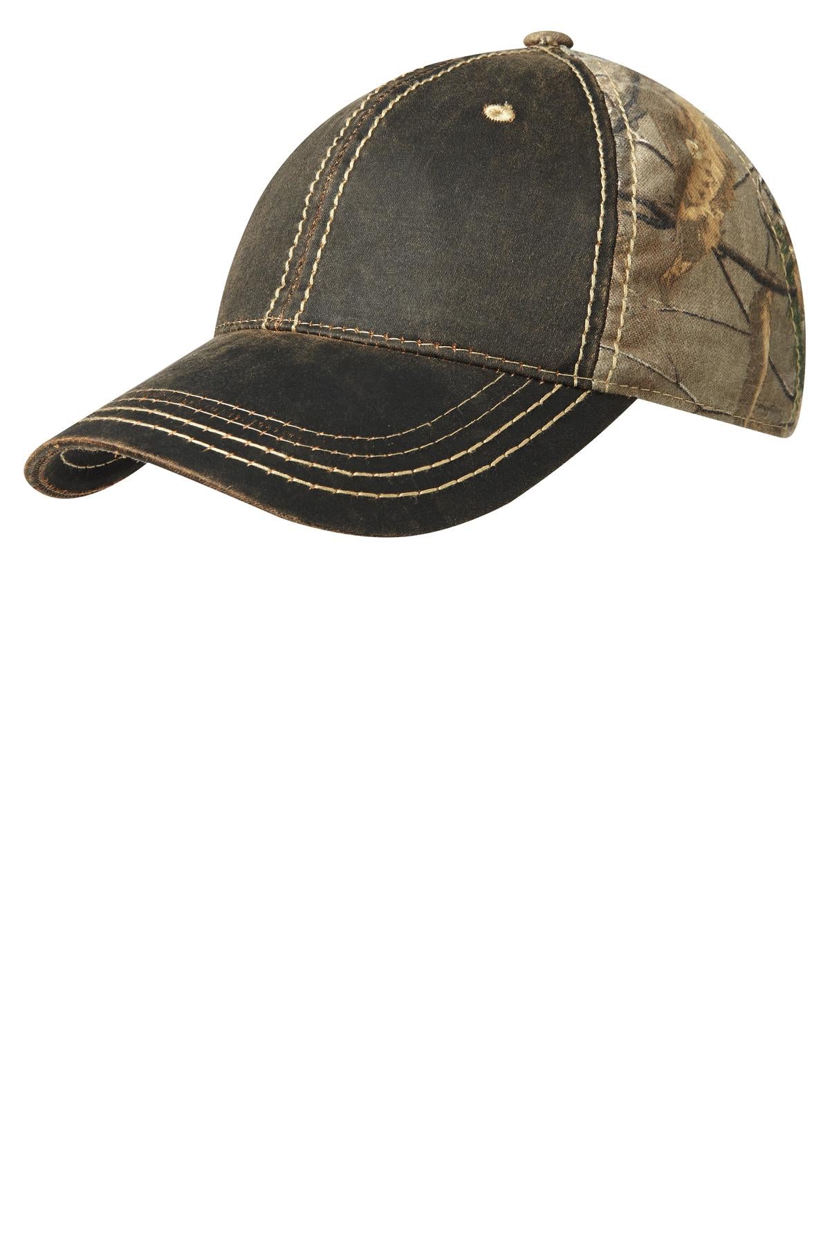 Port Authority Pigment Print Camouflage Cap. C819 - Realtree Xtra