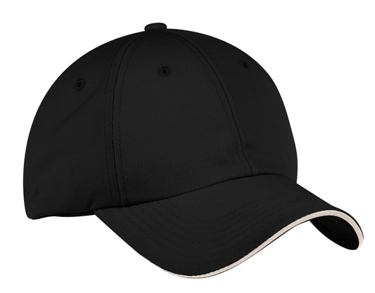 Port Authority Dry Zone Cap.  C838 - Black/ Stone