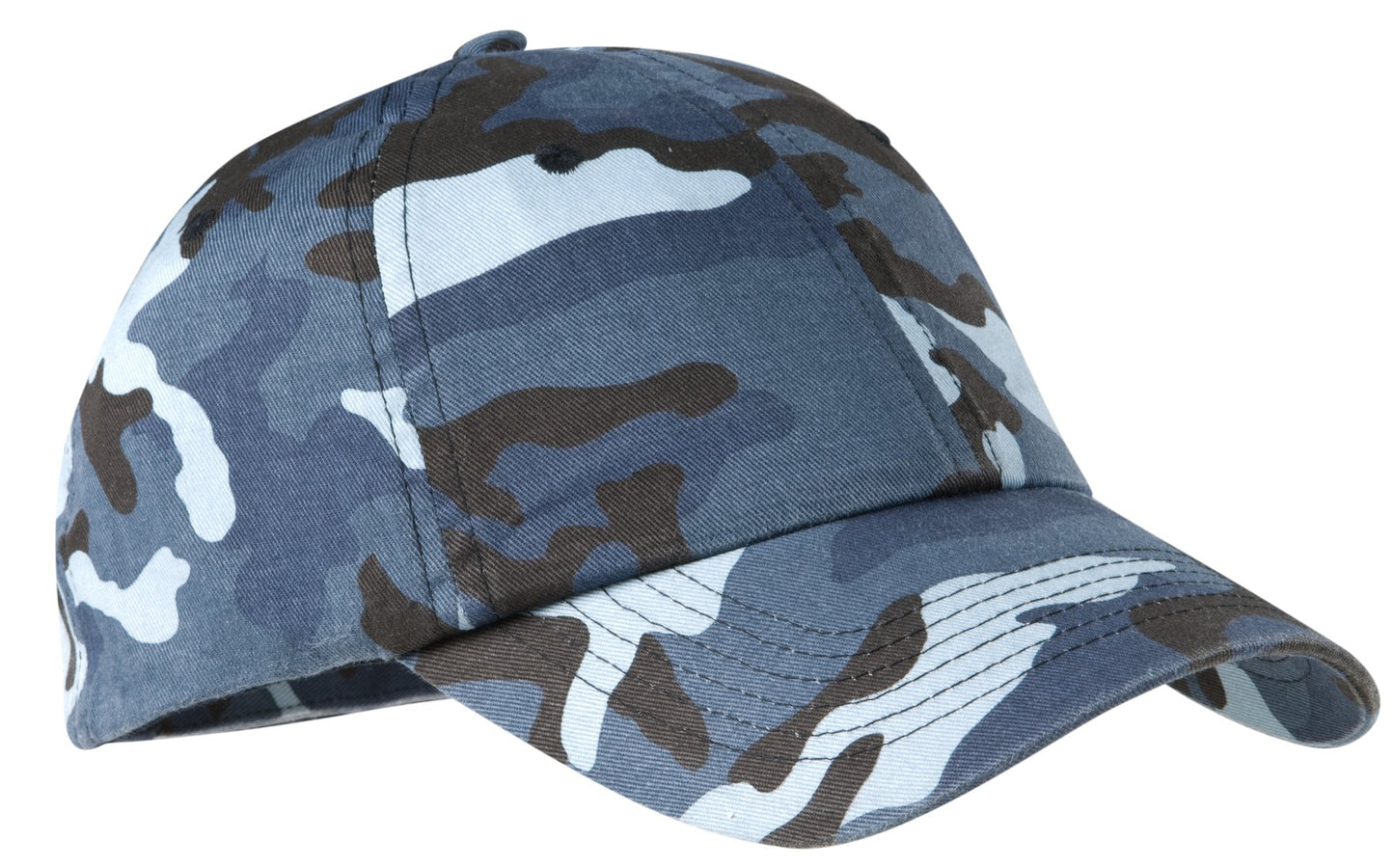 Port Authority Camouflage Cap.  C851 - Navy Camo