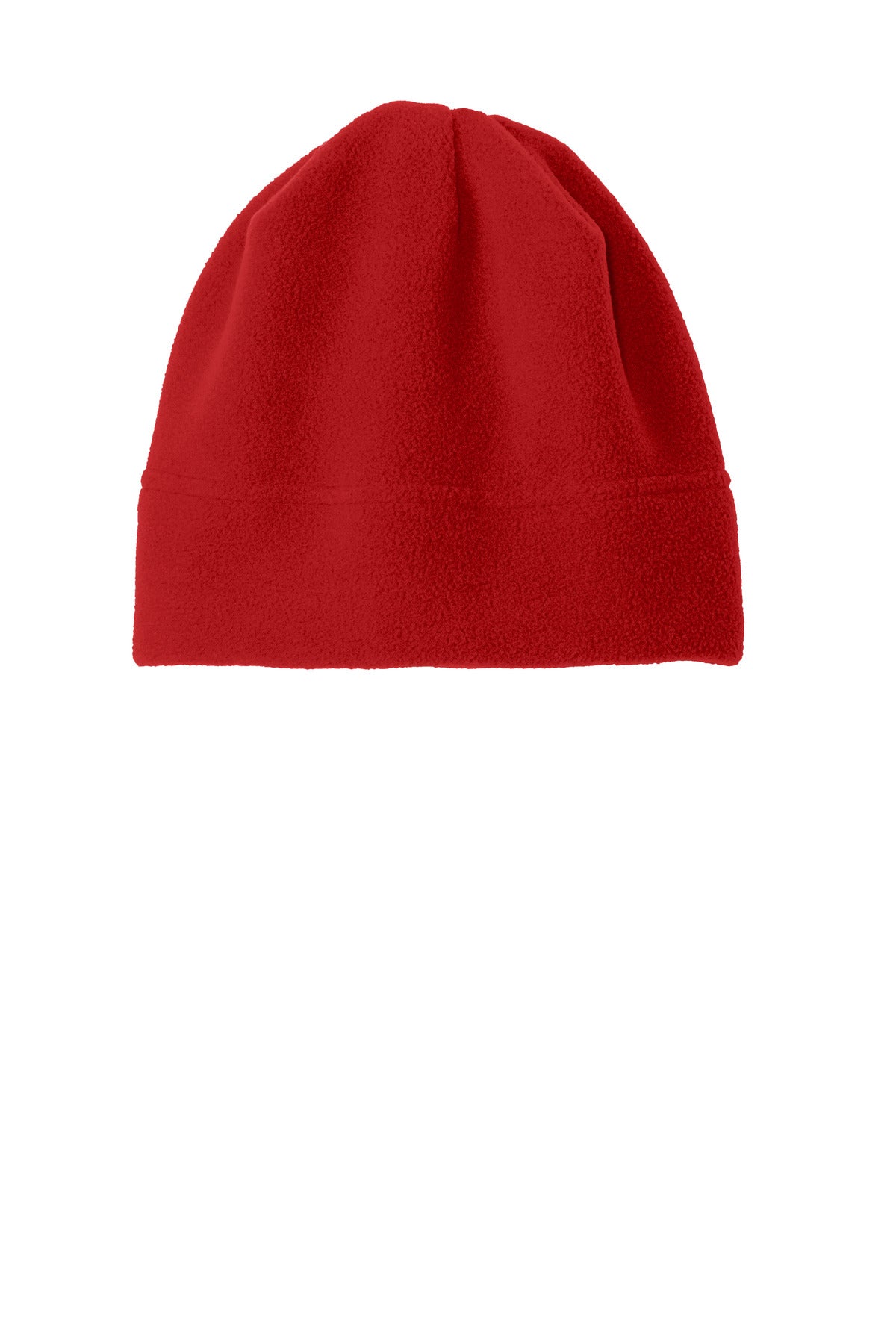 Port Authority R-Tek Stretch Fleece Beanie.  C900 - Red