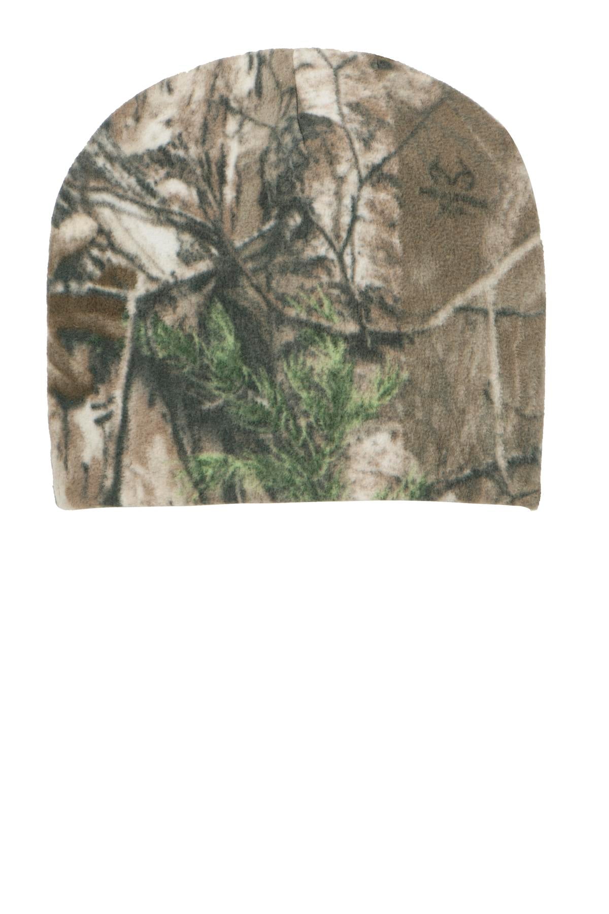 Port Authority Camouflage Fleece Beanie. C901 - Realtree Xtra