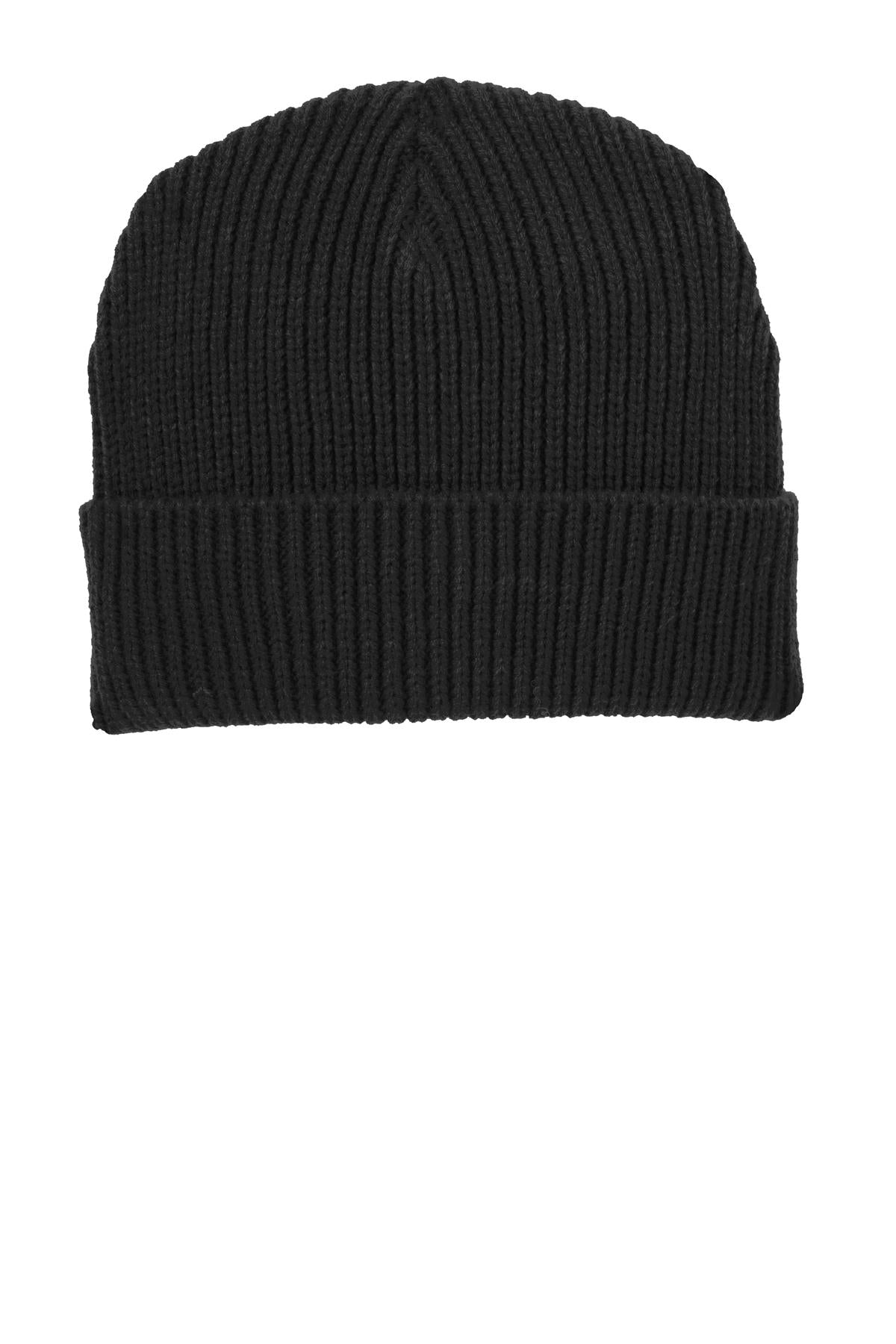 Port Authority Watch Cap. C908 - Black