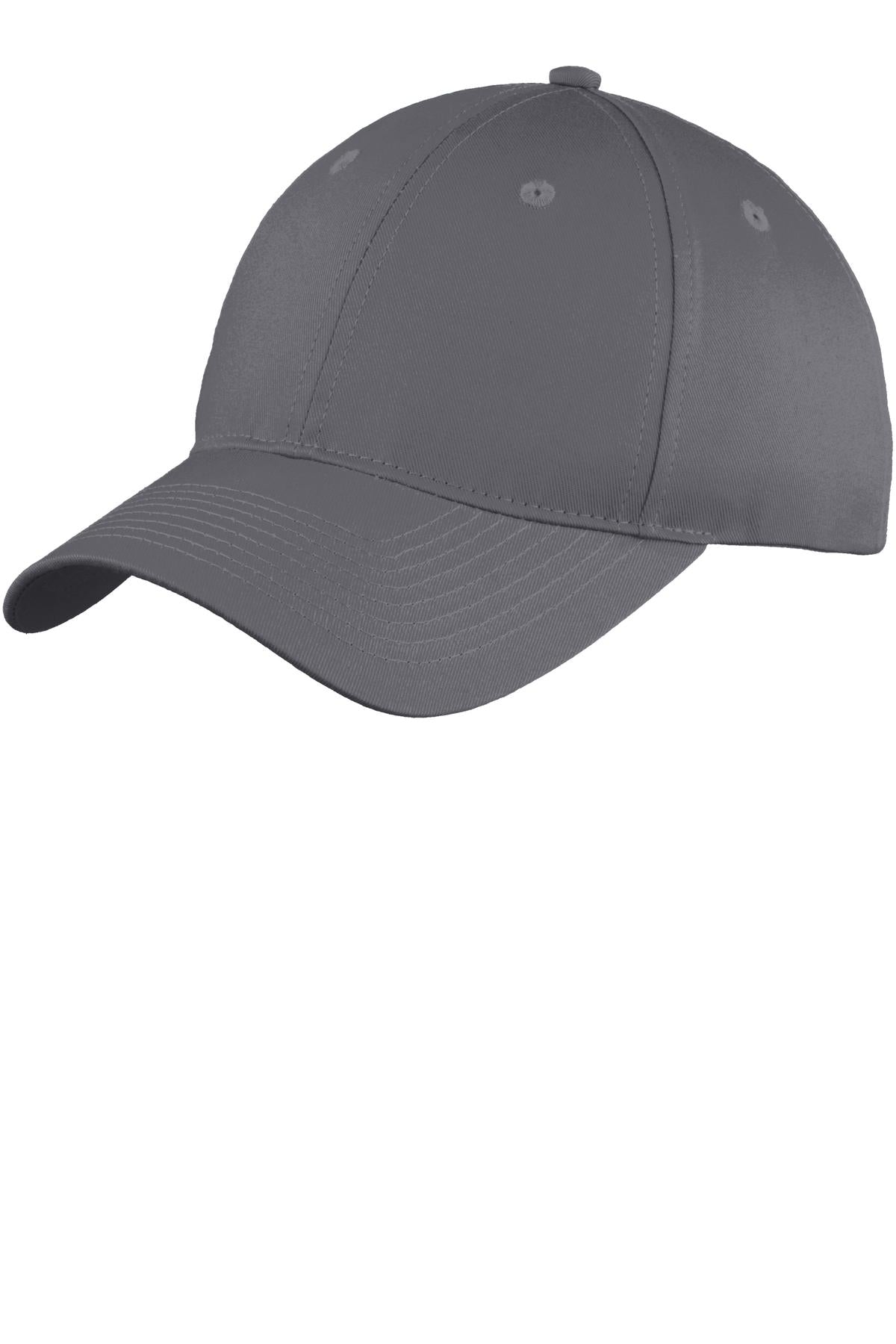 Port Authority Youth Six-Panel Unstructured Twill Cap