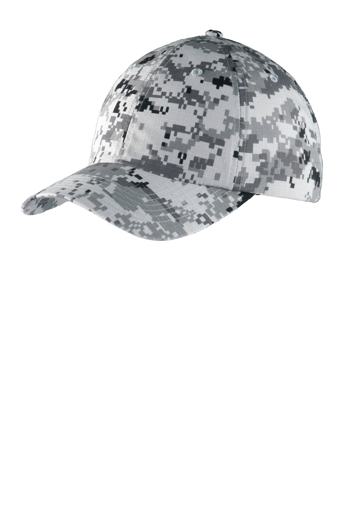 Port Authority Digital Ripstop Camouflage Cap. C925 - Grey Camo