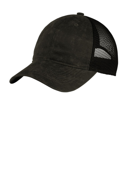 Port Authority  Pigment Print Mesh Back Cap. C927 - Black