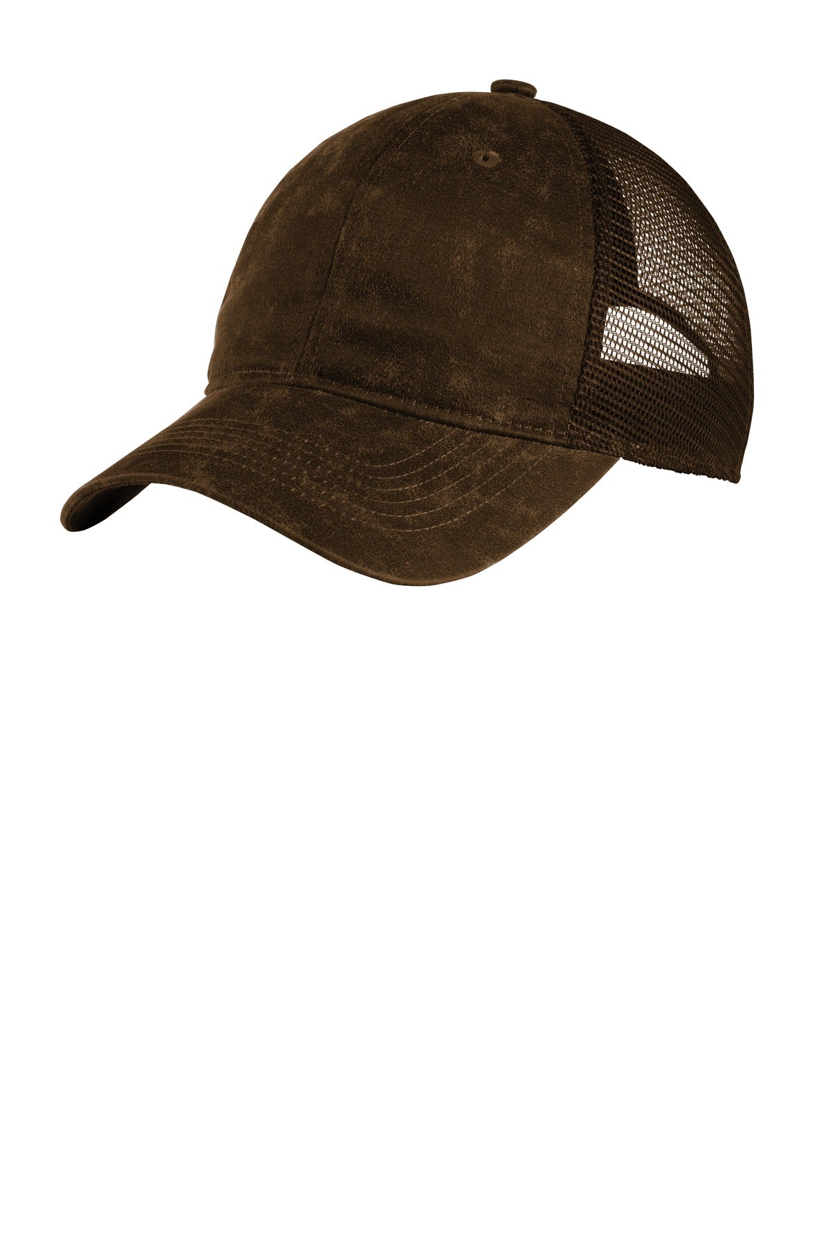 Port Authority  Pigment Print Mesh Back Cap. C927 - Brown