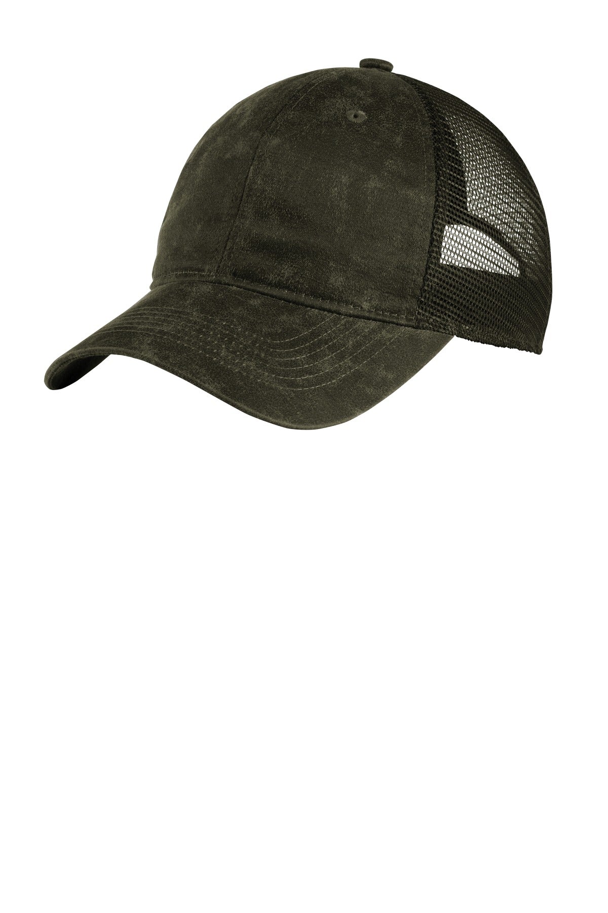 Port Authority  Pigment Print Mesh Back Cap. C927 - Olive
