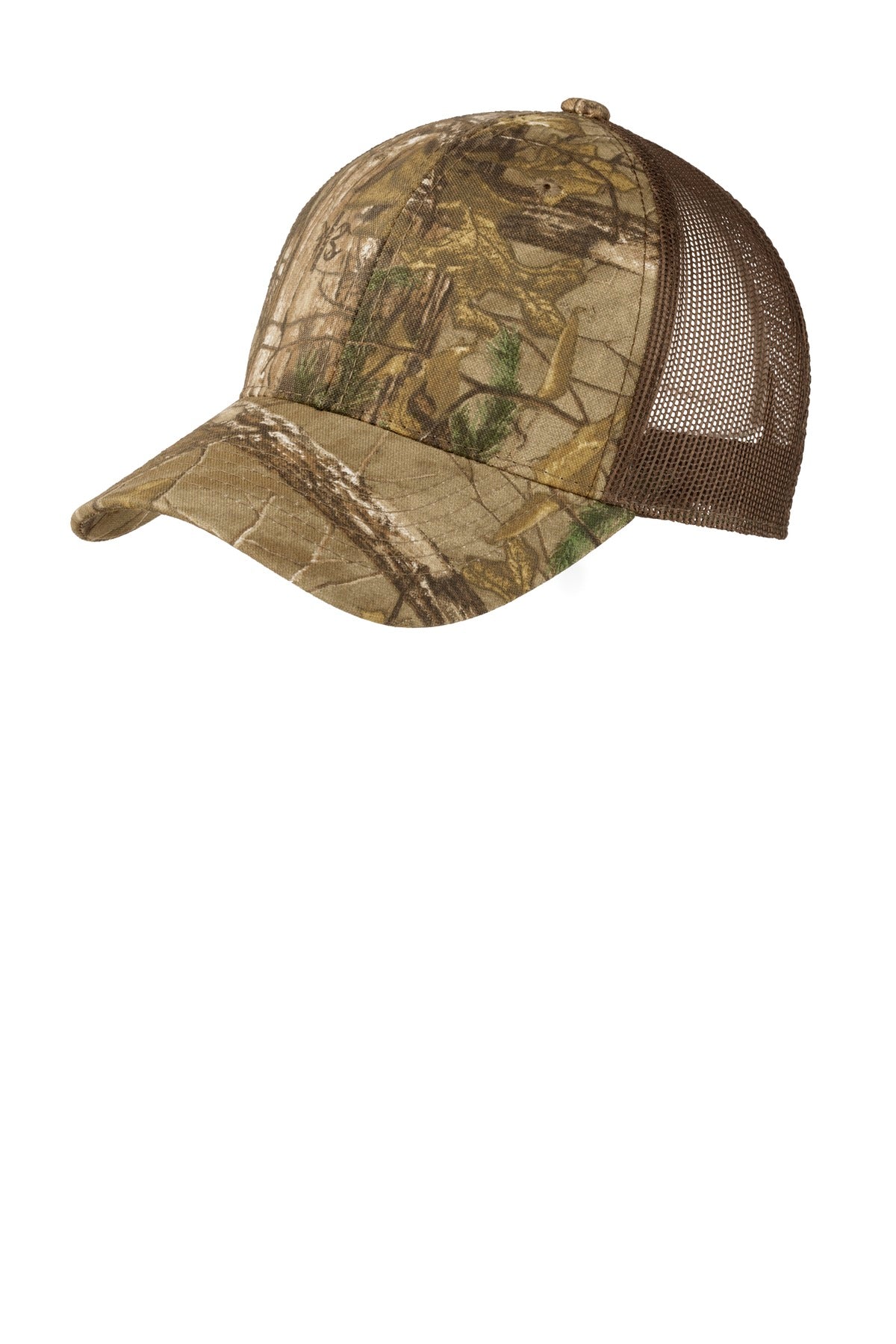 Port Authority Structured Camouflage Mesh Back Cap. C930 - Realtree Xtra/ Brown