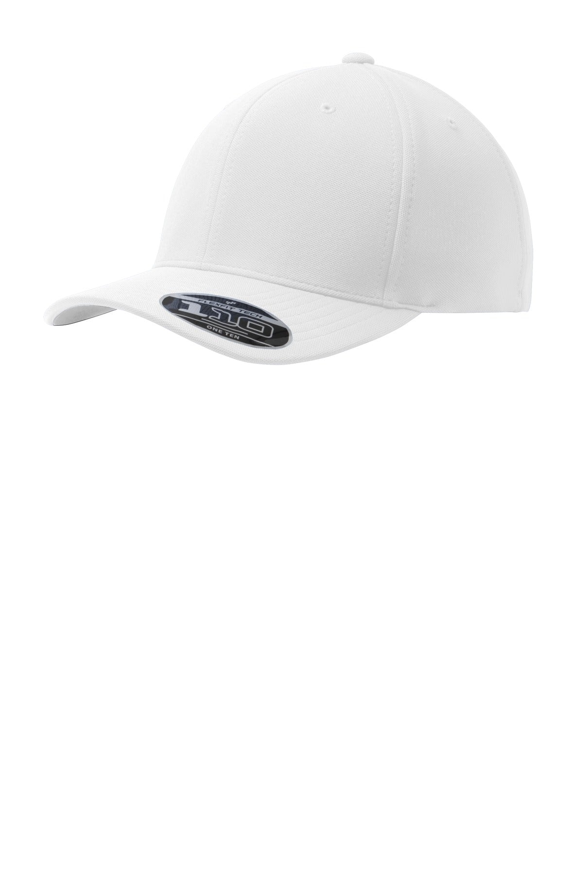 Port Authority Flexfit 110 & Dry Mini Pique Cap. C934 - White