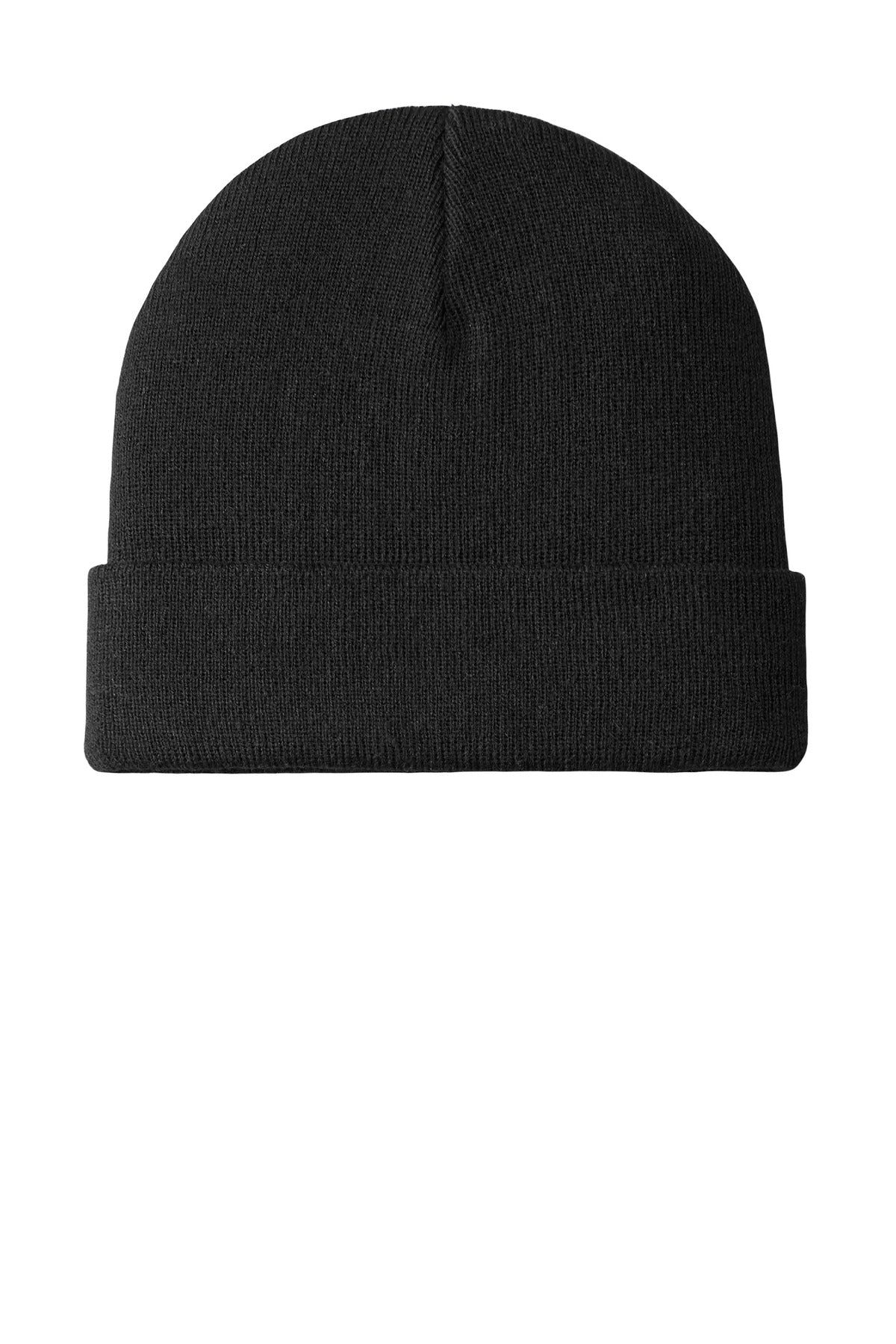 Port Authority  Knit Cuff Beanie C939 - Black