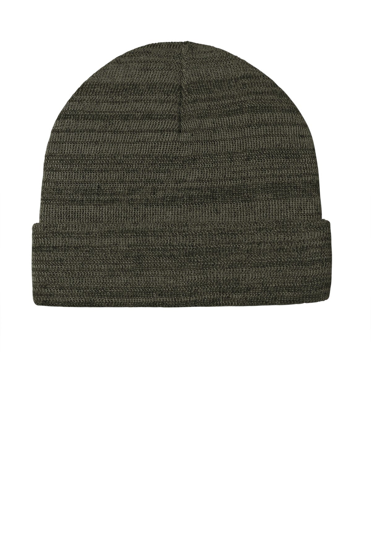 Port Authority  Knit Cuff Beanie C939 - Olive Green Heather